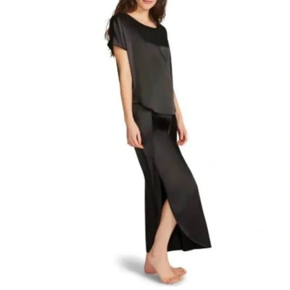 BB Dakota Women's Satin 2-Piece Lounge Set - Size Small - NWT - Picture 2 of 4